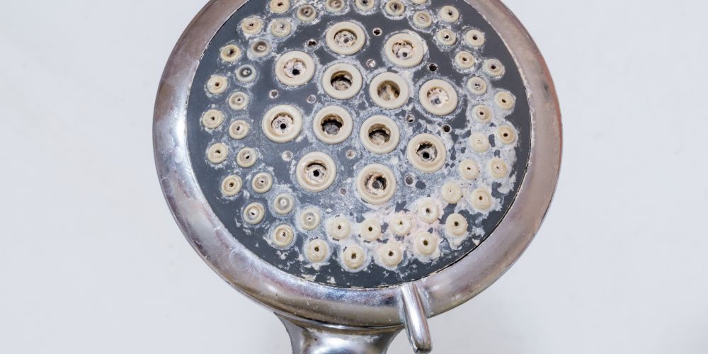 Hard Water Stains from Faucets and Showerheads