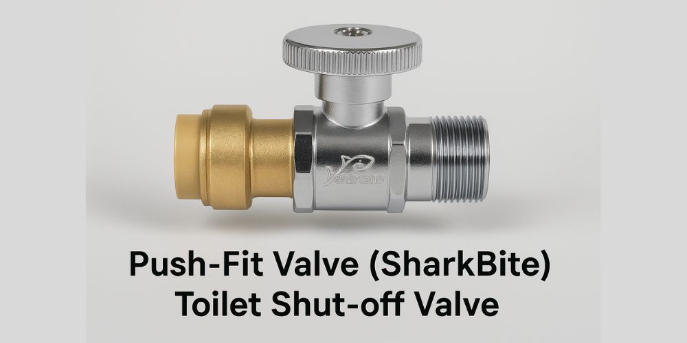 Push-Fit (SharkBite) Toilet Shut-off Valve