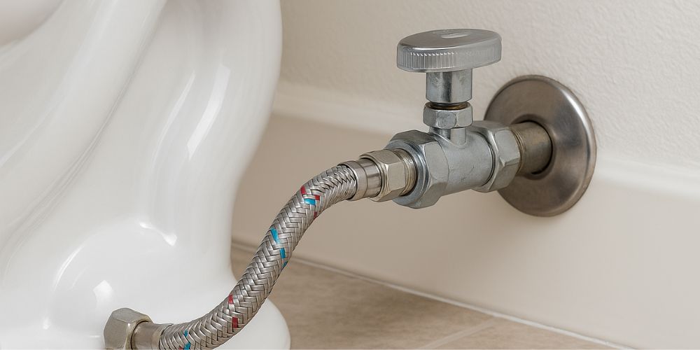 Toilet shut-off valve