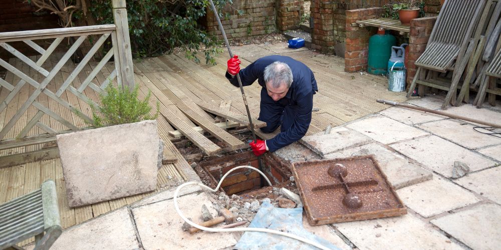 Sign of Collapsed Drain