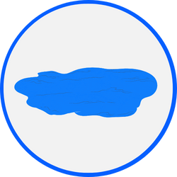 Standing water around the toilet or under the sink